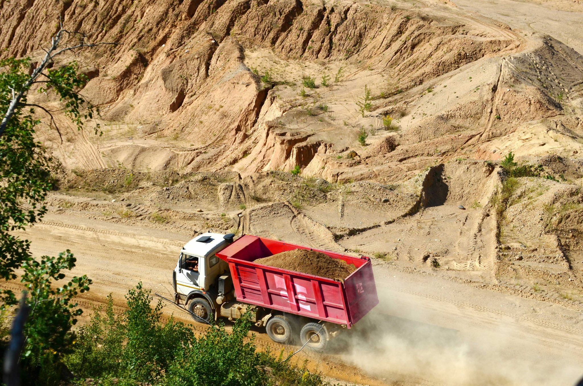 Material Delivery Truck